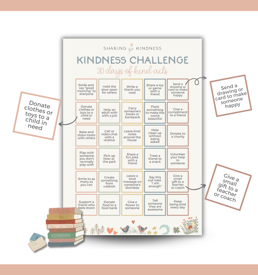 [PRINTABLE] 30-Day Kindness Challenge