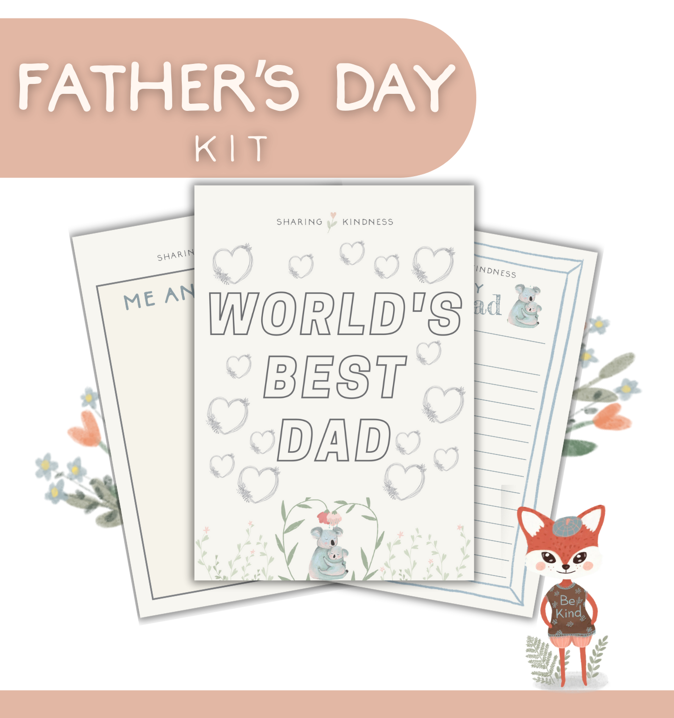 [PRINTABLE] Father's Day Kit