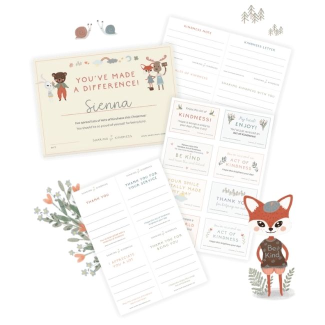 [Printable] Scandi Kindness Advent Calendar