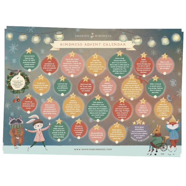 [Printable] New York Kindness Advent Calendar